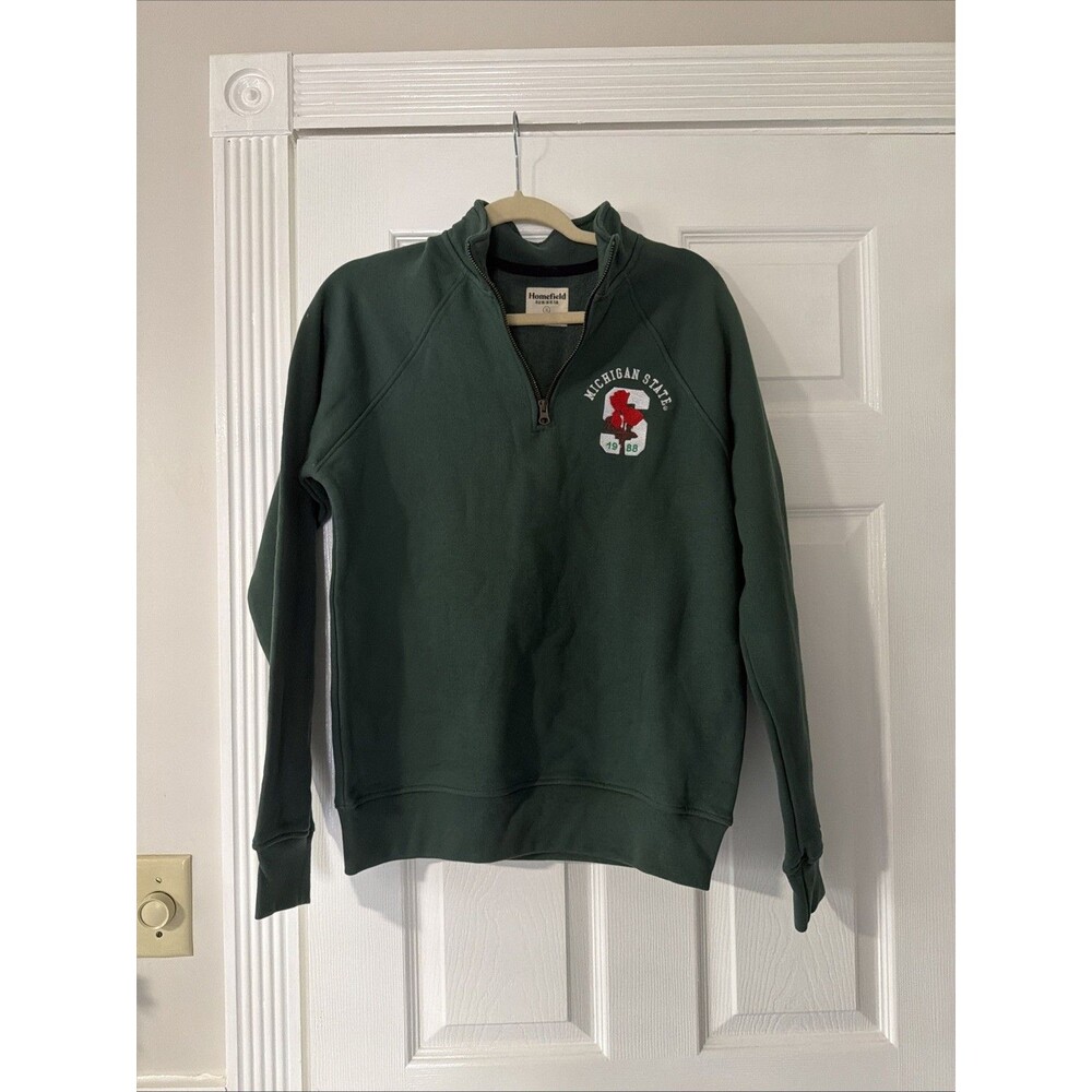Homefield Michigan State 1988 Roses Quarter Zip M